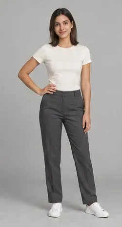 Fashion pose: One hand on hip