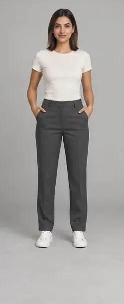 Fashion pose: Both hands in pockets