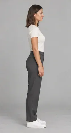 Fashion pose: Side profile right
