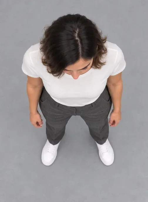 Fashion pose: Overhead standing