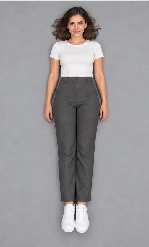 Fashion pose: Overhead reclining