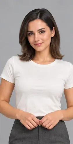 Fashion pose: Waist-up portrait