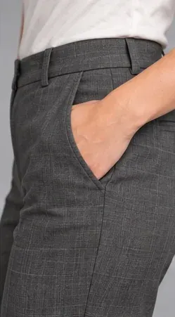 Fashion pose: Side pocket detail