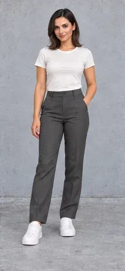 Fashion pose: Overcast daylight