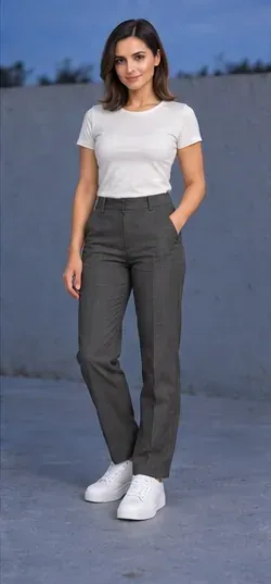 Fashion pose: Blue-hour ambient